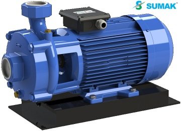 Sumak SMKT550/2-S   5.5Hp 380V  Çift Kademeli Sıcak Su Santrifüj Pompa