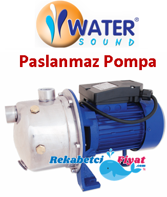 Water Sound STP50 1hp 220v Paslanmaz Gövdeli Jet Pompa