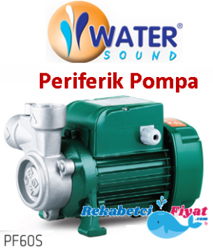 WATER SOUND PF60S 0.5HP 220V Sürtme FanlıPompa