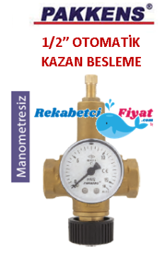 PAKKENS 1/2'' MANOMETRESİZ Otomatik Kazan Besleme (Doldurma)