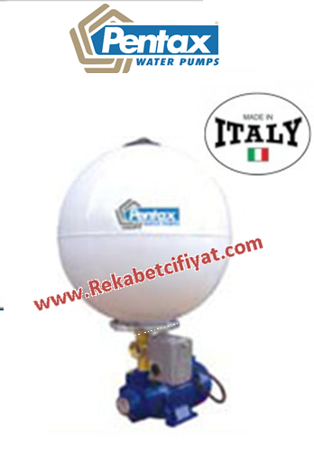 PTX2 1HP 220V 24LT Küreli Paket Hidrofor