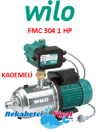 WİLO FMC 305 1Hp 220V Fluid Kontrollü Hidrofor Kademeli ( 7 kat - 12 daire