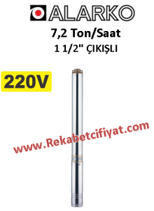 ALARKO 4SDM6/14 2HP 220V 1 1/2 \'\' ÇIKIŞLI DALGIÇ POMPA