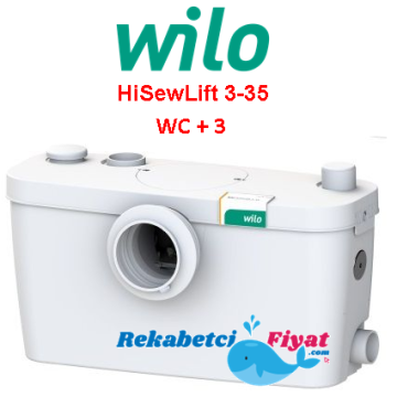 Wilo HiSewLift 3-35 WC+3 Ünite Foseptik Tahliye Cihazı