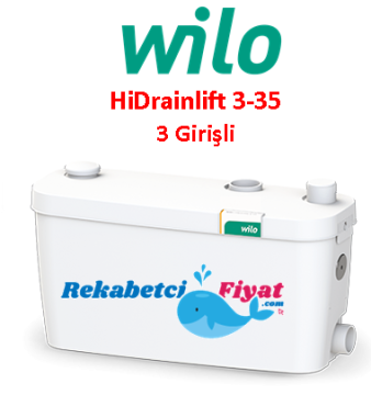 Wilo HiDrainlift 3-35 3 Ünite Atık Su Tahliye Cihazı