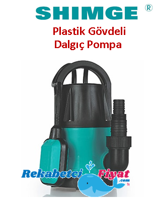 SHIMGE CSP400C-5 400 Watt Plastik Gövdeli Dalgıç Pompa