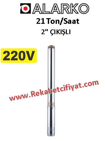 ALARKO 4SDM16/9 3HP 220V 2 \'\' ÇIKIŞLI DALGIÇ POMPA