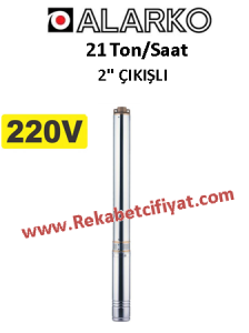 ALARKO 4SDM16/9 3HP 220V 2 '' ÇIKIŞLI DALGIÇ POMPA