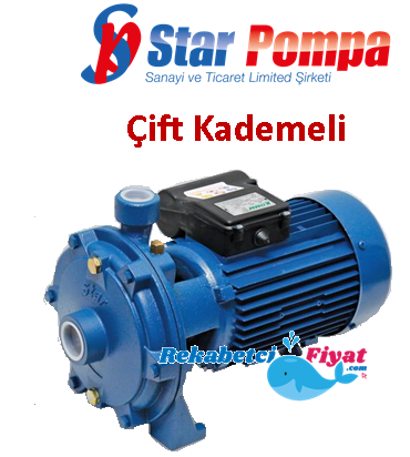 Star Pompa SPC 550 T 5.5hp 380v Çift Kademeli Santrifüj Pompa