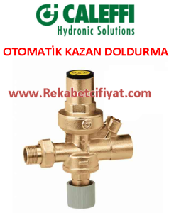 CALEFFİ 1/2'' Basınç Saat Bağlantılı Otomatik Kazan Doldurma Ünitesi