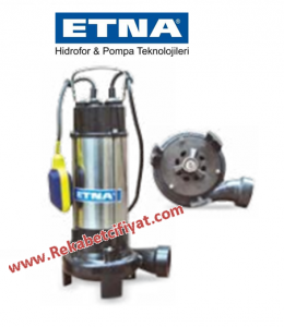 Etna ETN-1300DP 220V 1,8HP Parçalayıcı Bıçaklı Flatörlü Drenaj Pompası