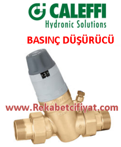 CALEFFI 1 1/4'' Manometre Bağlanabilen Ön Ayarlanabilir Basınç Düşürücü Vanalar