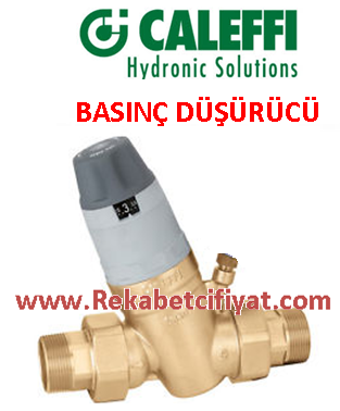 CALEFFI 1 1/2'' Manometre Bağlanabilen Ön Ayarlanabilir Basınç Düşürücü Vanalar