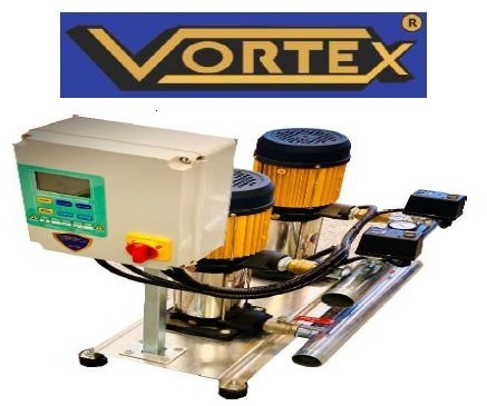 Vortex VKP VD S/S  9-06 M     2X3Hp 220V  Tanksız Çift Pompalı Paslanmaz Çelik Fanlı Paket Hidrofor
