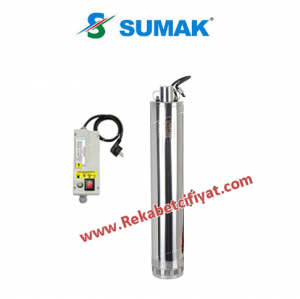 5SD9 - 1,5HP-220V Pano+ 30mt Kablo 5\'\' Paslanmaz Dalgıç Pompası