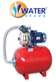 Water Sound WB2-70/185 Auto-50 2.5hp 380v Paslanmaz 304 Tanklı Hidrofor