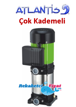 ATLANTİS YKV6-80 T 2HP 380V Dik Milli Kademeli Pompalar (sessiz)