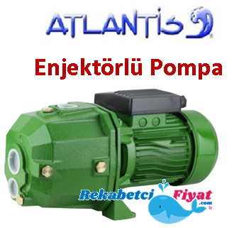 ATLANTİS ENJ 100 M 1HP 220V Derinden Emişli Enjektörlü Pompa