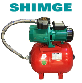 Shimge SGJW110 1.5hp 220v 24lt Genleşme Tanklı Döküm Gövdeli Paket Hidrofor