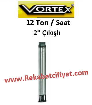 VORTEX 12 GM 11 2HP 9 Kademeli Sondaj Dalgıç Pompa