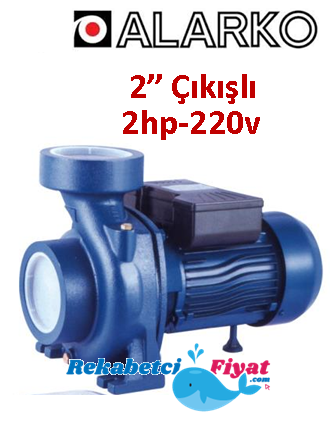 ALARKO CPM 200/2 2'' Çıkışlı 2HP 220V Santrifüj Pompa