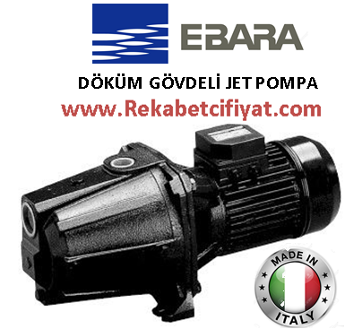 EBARA AGF 0.80M 0.8HP 220V Kendinden Emişli Döküm Jet Pompa (italyan malı)