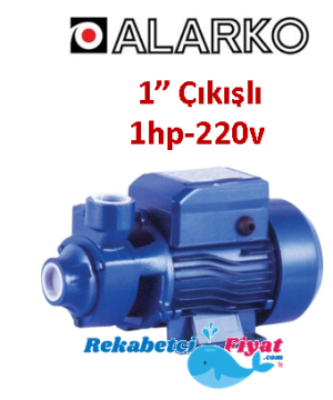 ALARKO JET QBM-60 1'' Çıkışlı 0.5Hp 220v Santrifüj Pompa