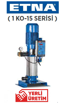 Etna 1 KO 15/7-40  5.5hp 380v Tek Pompalı Çok Kademeli Paket Hidrofor
