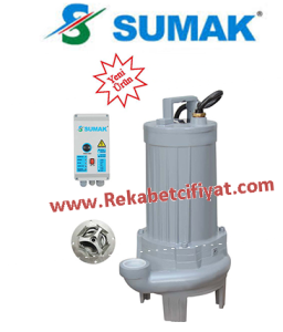 SBRT 20/2 P 2,2HP 380V PARÇALAYICILI BIÇAKLI FOSEPTİK DALGIÇ POMPASI