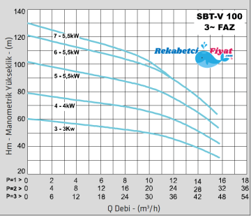 STANDART TH 2X SBT-V 100-4 5.5HP 380V Çift Pompalı Paket Hidrofor