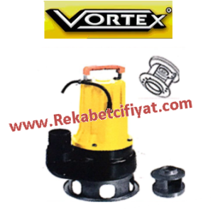 VORTEX VMCM 20 M 220V 2HP 2 1/2\'\' Çıkışlı Paslanmaz Çelik Fanlı Döküm Gövdeli Dalgıç Pompa