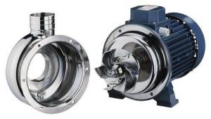 EBARA DWO 150  1.5HP 380V 2'' Çıkışlı Açık Fanlı Paslanma Çelik Santrifüj Pompa