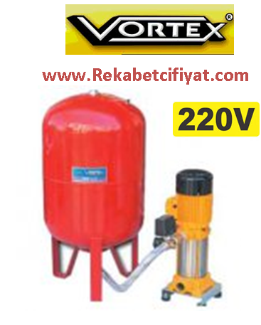 VKP VD 9-40 M 2HP 220V 100lt Genleşme Tank+ Flex Paket Hidrofor