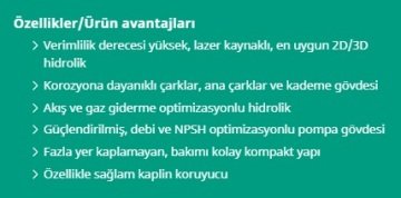 Wilo Helix FIRST V 1604-5/16/E/S   4Hp 380V  Dik Milli Çok Kademeli Paslanmaz Santrifüj Pompa