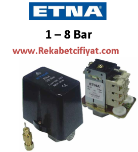 Etna 2- 8 Bar - 220V- 380 Basınç Şalteri