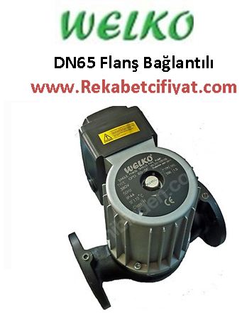 WELKO GPD-65-5F 380V DN65 Flanşlı Tek Hızlı Sirkülasyon Pompası