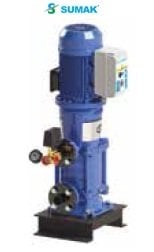 Sumak  SHT40/5A   1X18.5 kW  380V  Tek Pompalı Döküm Gövdeli Düşey Milli Kademeli Hidrofor