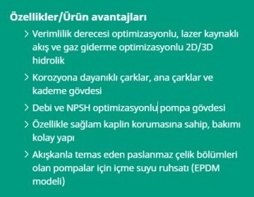 Wilo Helix  V 621-1/25/E/KS   7.5Hp 380V  Dik Milli Çok Kademeli Yüksek Verimli Komple Paslanmaz Santrifüj Pompa