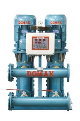 Domak KPDR50A-2    2X10Hp 380V  İki Pompalı Panolu Hidrofor