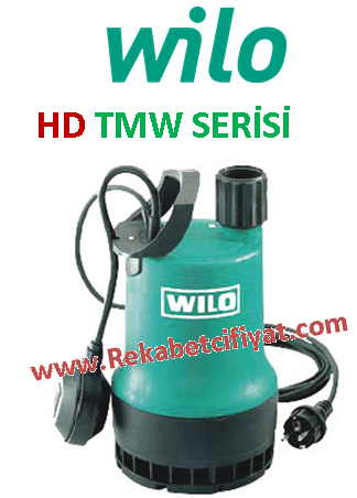 WİLO TMW 32/11 HD 0.75HP 220V Plastik Gövdeli Az Kirli Su Dalgıç Pompa (Alman Malı)