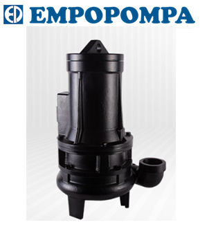 Empo SU AYGIRI 400 TK 4hp 380v Parçalayıcı Bıçaklı Foseptik Dalgıç Pompa Panosuz