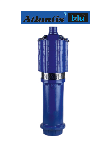 Atlantis  KESB 45/3-2.2M    3Hp 220V   Yüksek Basınçlı 2'' Keson Kuyu Kapalı Fanlı Pompa