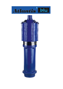 Atlantis  KESB 45/3-2.2M    3Hp 220V   Yüksek Basınçlı 2'' Keson Kuyu Kapalı Fanlı Pompa