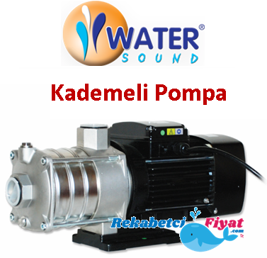 WATER SOUND CMH20-40T  5.5HP 380V Kademeli Paslanmaz Santrifüj Pompa