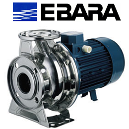 Ebara 3M 32-160/1.5 2hp Paslanmaz Yatay Milli Monoblok Santrifüj Pompa