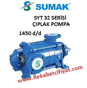 SUMAK SYT 32/10 3HP Yatay Milli Kademeli Çıplak Pompa