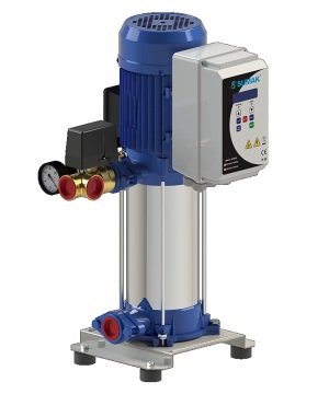 Sumak  SHT6A 150/8 SMART  1X1.1 kW  220V  Tek Pompalı Düşey Milli Dijital Panolu Kademeli Hidrofor