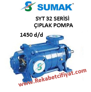 SUMAK SYT 32/14 5,5HP Yatay Milli Kademeli Çıplak Pompa  - FİYAT BİLGİSİ İÇİN İLETİŞİME GEÇİNİZ