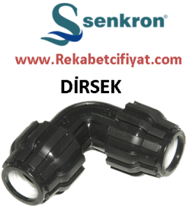 SENKRON 25x25 Kaplin Dirsek (puşvit)