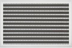 62x90cm POWER MAT - Fırça Fitilli Alüminyum Paspas